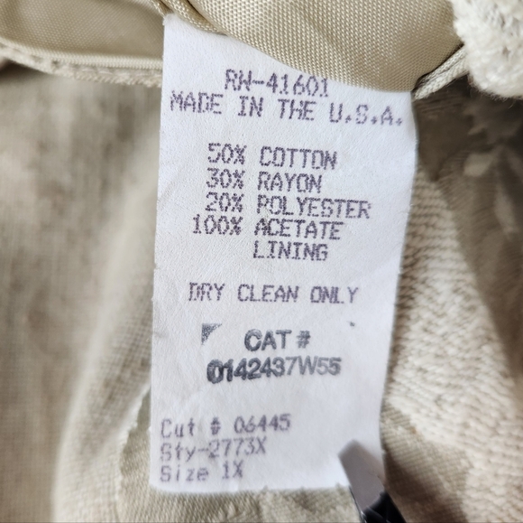 Rag Retro Vintage Quilted Patchwork Lace Burlap Vest Women's Size 1X - Picture 8 of 8